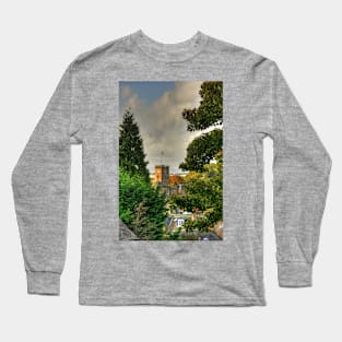 Town House through the trees Long Sleeve T-Shirt